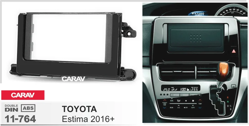 CARAV 11-764 Car Radio Installation Trim Fascia Panel