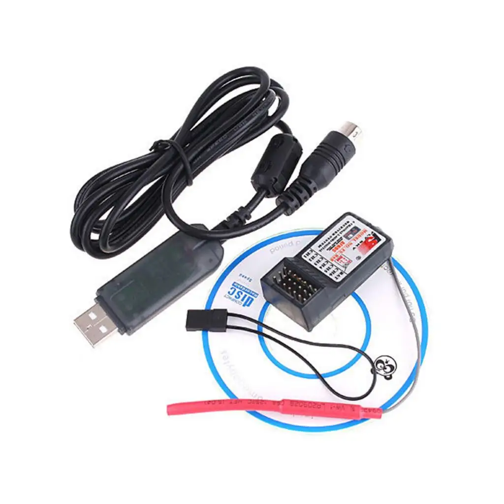Flysky FS-CT6B 2.4G 6CH Radio System RC Model Transmitter w/ FS-R6B Receiver