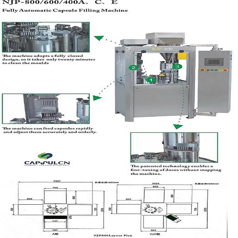 NJP-400C машина для наполнения капсул полностью автоматическая машина для наполнения капсул для шарнирных капсул 110 В/220 В