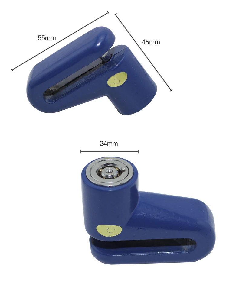 Мотоцикл Велосипед прочный колеса тормозного диска замок безопасности анти-вор сигнализации Motorcycl Anti theft диск тормоза замок поворотный