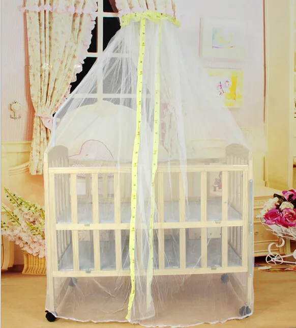 Летняя Детская противомоскитная для кровати сетка купольная штора-сетка для детская кроватка Навес детская Колыбелька сетка складной для 0-3 лет# BA