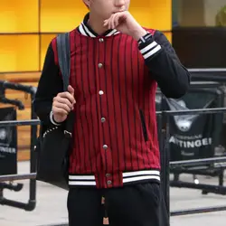 Новая мужская Корейская версия тренда студентов тонкая бейсбольная рубашка красивая дикая Осенняя мужская куртка зимняя новая Толстовка