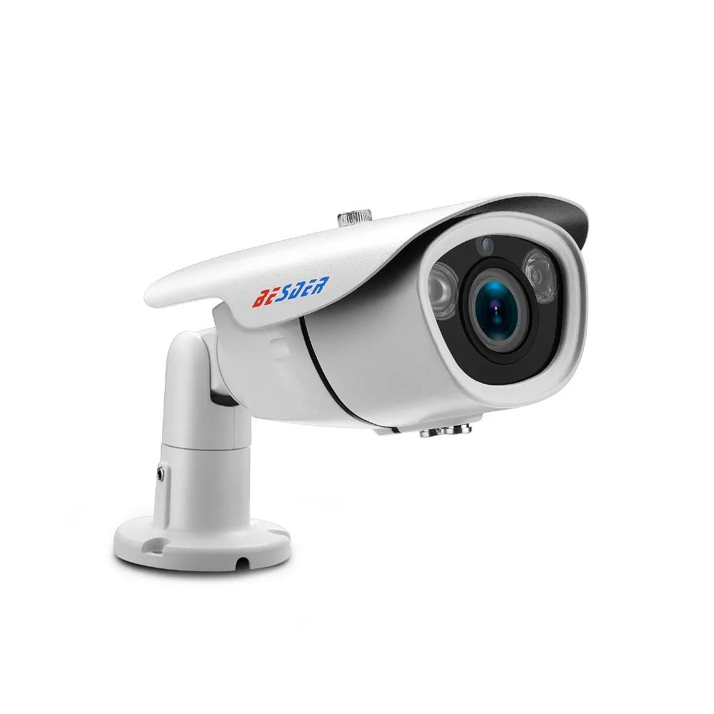 Besder PoE Zoom IP камера CCTV безопасности Водонепроницаемый Открытый ручной зум варифокальный объектив 2,8-12 мм 720 P/960 P/1080 P 2Big массив светодиодов