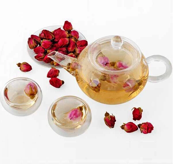 50g Red Rose Bud Health Beauty Raise Colour Chinese Flower Tea |