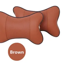 2 шт. автомобильный Стайлинг кожаное отверстие копания подголовник автомобиля для Porsche cayenne macan key 911 panamera boxster 997 996 cayenn аксессуары