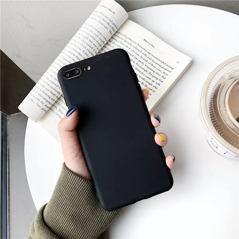 Чехол для OPPO A3S F9 Pro F5 Plus Youth A73 A83 мягкий карамельный цвет простой матовый много