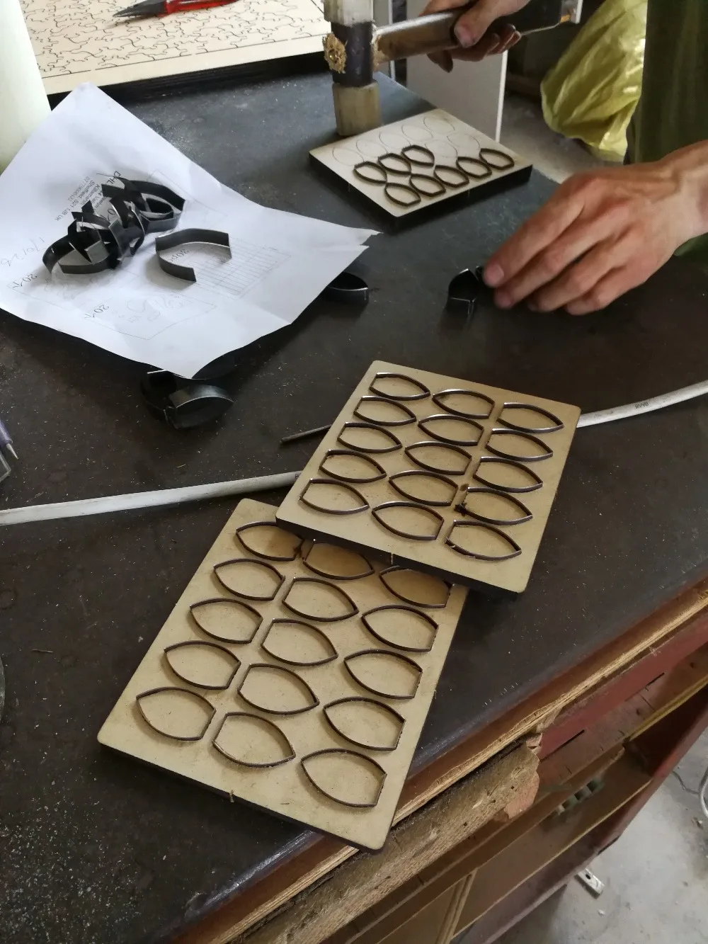 

Custom die making service scrapbooking cutting die 15.8mm thick