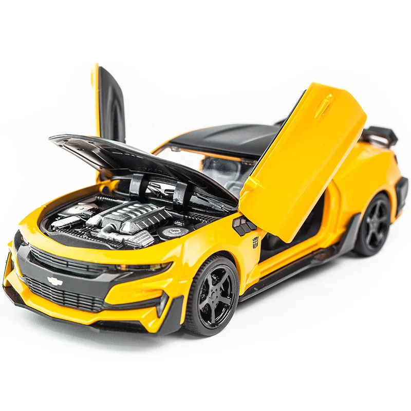 Мигающий светильник 1:32 спортивный автомобиль сплав литье под давлением модель