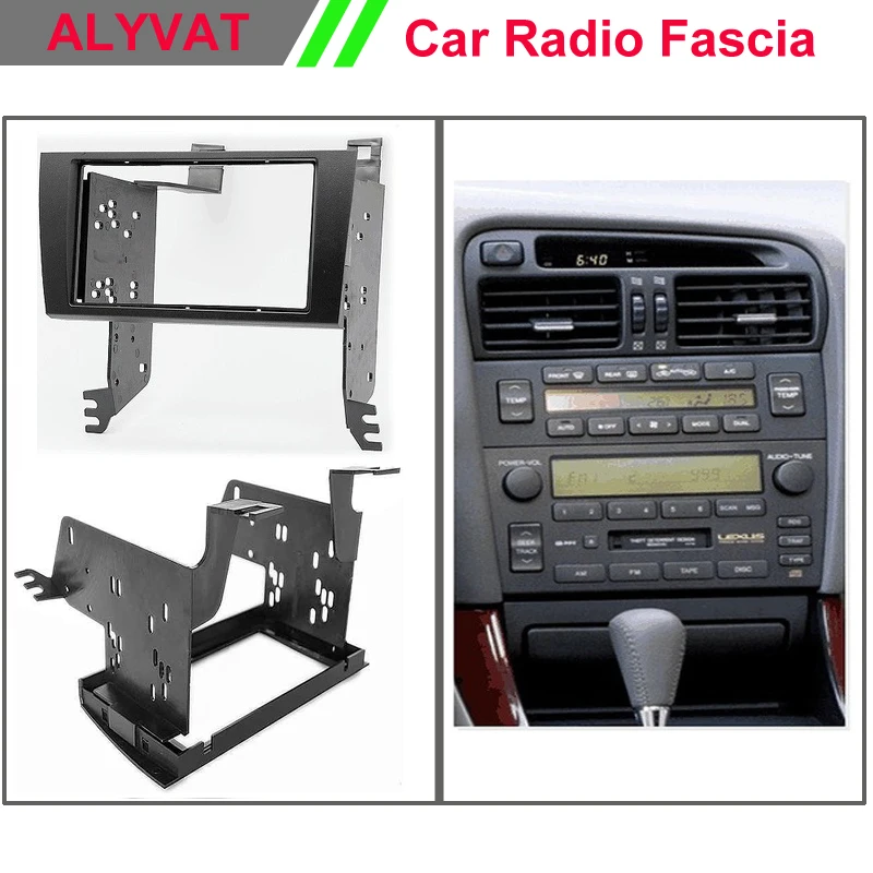 Dash CD Радио Рамка панель для LEXUS GS/TOYOTA Aristo (S160) (без навигации) стерео фасции тире
