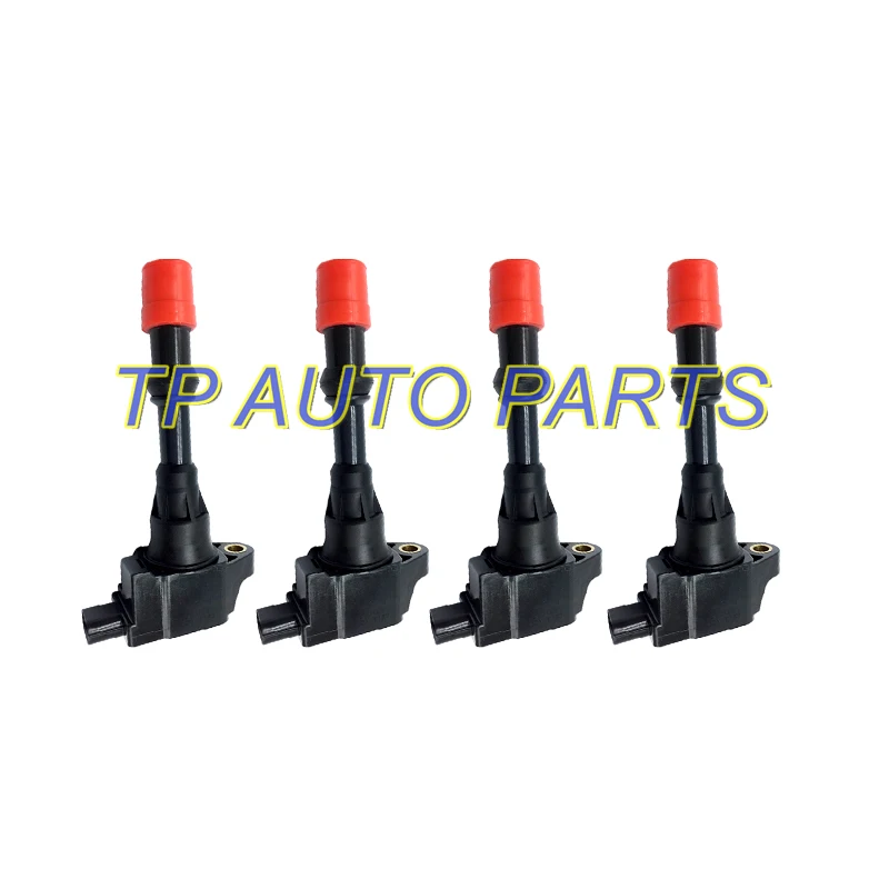 4 PCS Ignition Coil Front for Hon-da Civ-ic Hybrid Sedan 2003-2005 1.3 OEM 30520-PWA-003 CM11-109 | Автомобили и мотоциклы