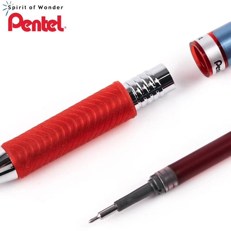 10 шт./кор. Pentel LRN5 вставка из жидкого геля чернил Refill для EnerGel Deluxe RTX выдвижной ручки-быстрое высыхание-иглы-0,5 мм