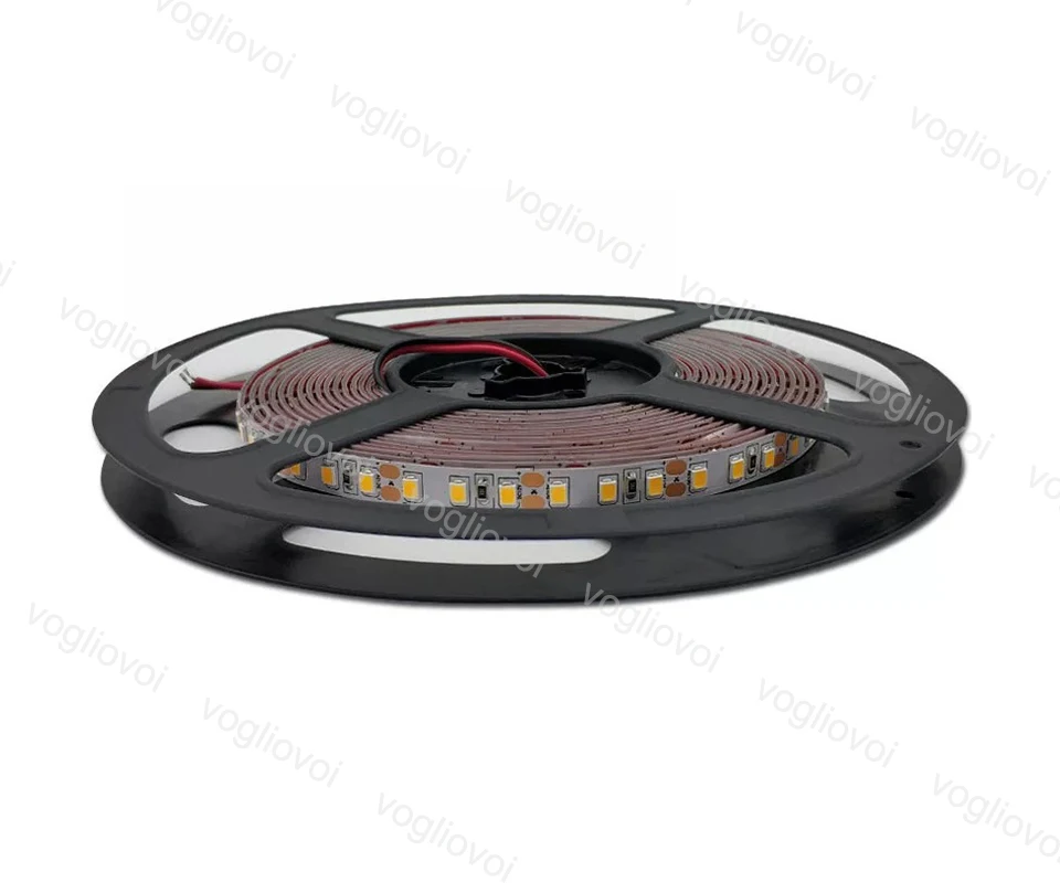 Vogliovoi светодиодный светильник SMD 2835 DC12V 600 светодиодный круглый 2 провода с регулируемой яркостью гибкая лента Водонепроницаемый