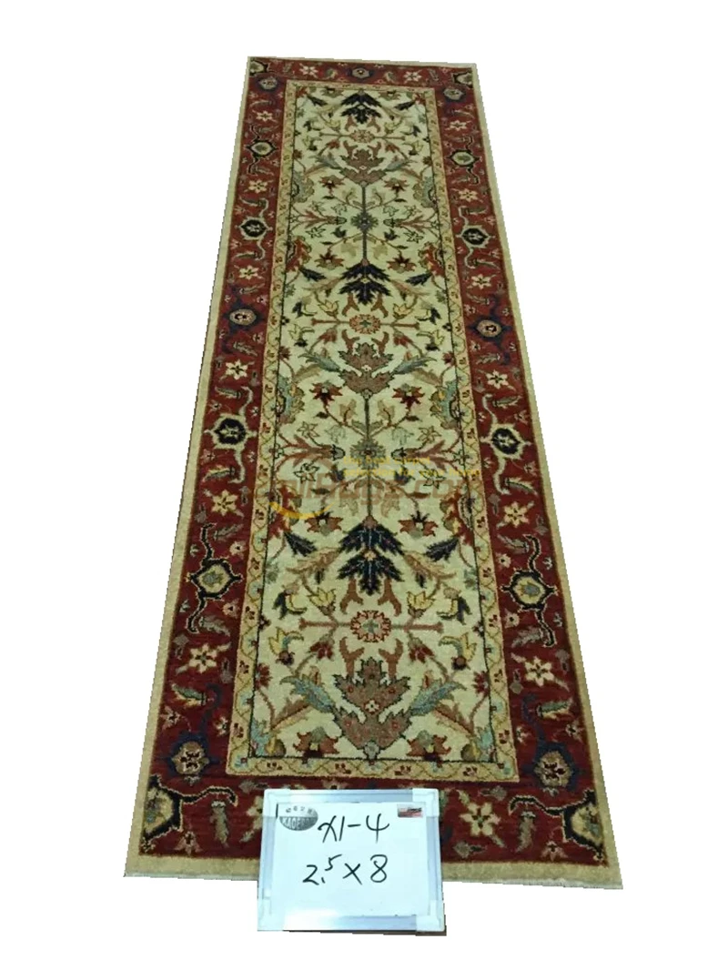 Один экспорт турецкие ковры ручной работы OUSHAK Ozarks ковер из чистой шерстяной X1-4 2.5X8gc158zieyg14