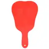 4 Colors Useful Cute Hand Mirror Tooth Shaped Plastic Handle Oral Teeth Care Unbreakable Patient Dental Mirror Tool For Dentists 4