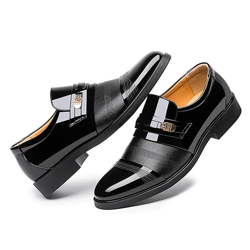 Misalwa/ г., летняя мужская деловая обувь с перфорацией Качественная мужская обувь из микрофибры дышащая мужская деловая обувь, 37-46