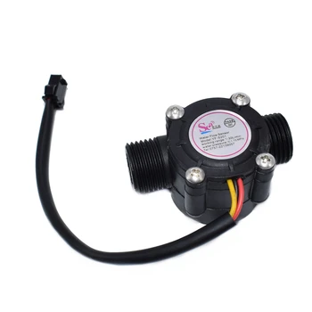 

1pcs Water Flow Sensor Flowmeter Hall Flow Sensor Water Control 1-30L/min