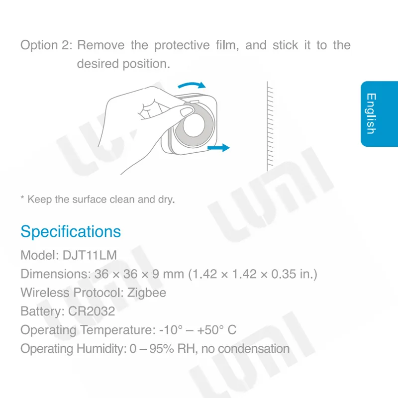 Xiaomi Mijia Aqara Vibration Shock Sensor