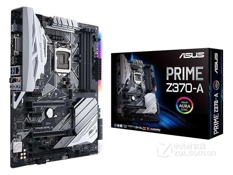  Free shipping original motherboard for New ASUS PRIME Z370-A DDR4 LGA 1151 64GB USB3.0 USB3.1 Z370 