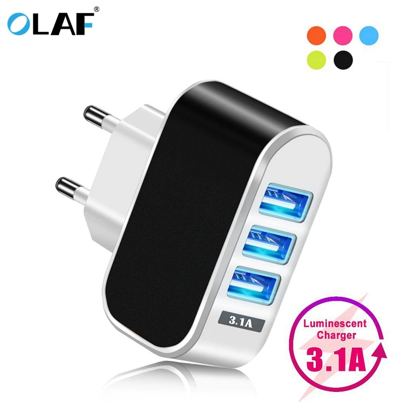 

Olaf USB Charger 5V2A Fast charge for iPhone X 8 7 iPad Fast Wall Charger for Samsung S9 Xiaomi mi 8 Huawei Mobile Phone Charger