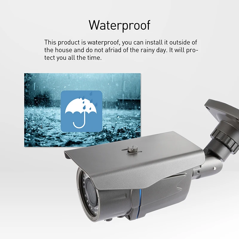 IP камера водонепроницаемая 1080P 42 светодиода 2 8 12 мм МП|ip camera|cctv camerasecurity camera |