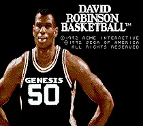 

David Robinson Basketball 16 bit MD Game Card For 16 bit Sega MegaDrive Genesis game console