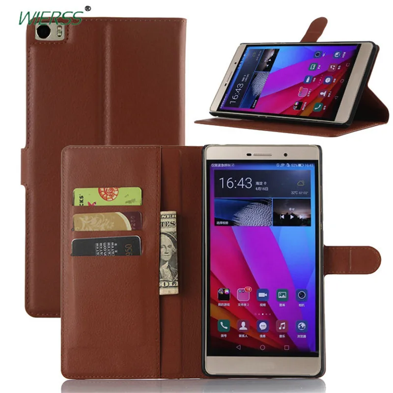 Кожаный чехол-книжка для Huawei P8 Max GRA-UL10 Lite mini задняя крышка чехол-кошелек + карта