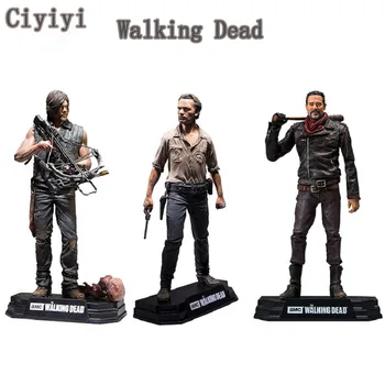 

AMC The Walking Dead Rick Daryl Negan PVC Action figure Toy Walking Dead Collection Display Model Toys Christmas Halloween Gift