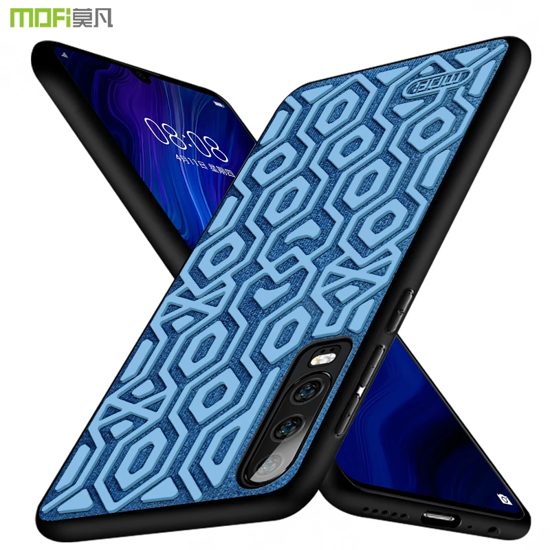 Для huawei P30 чехол нескользящий Противоударный задняя крышка coque MOFi P30 Pro Чехол s черный матовый p30pro силиконовый чехол