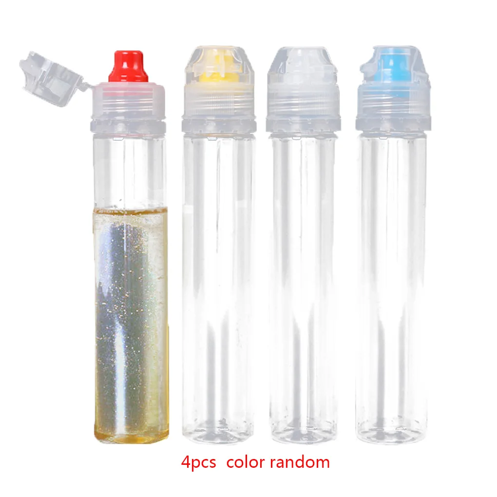 

4pcs/set Color Random Honey Bottle Squeeze Travel Cosmetic Mini Plastic Food Preservation Storage Can