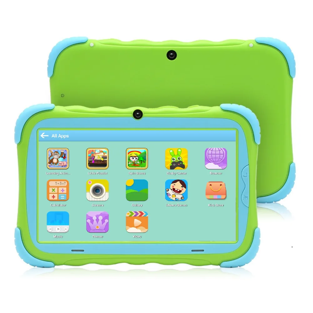 7 inch Android 7.1 Kids Tablet 16GB Babypad Edition PC with Wifi and GMS Certified Supported Kids-Proof Case tablet for children