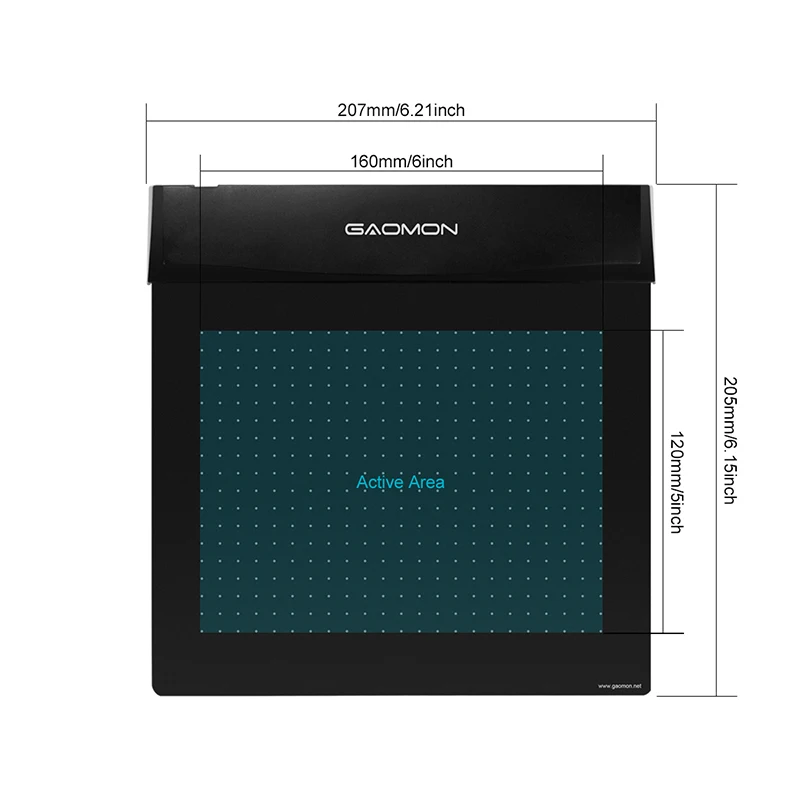 Фирменная Новинка GAOMON S56K 6 &quotx 5" Гибкая цифровая графическая ручка планшет для