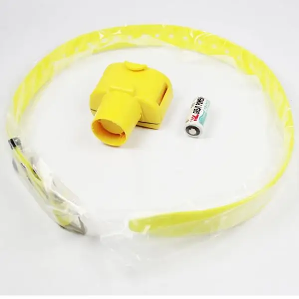 

BEBO DOG Yellow color hunting Dog Collar beeper waterproof for small, medium, large dogs