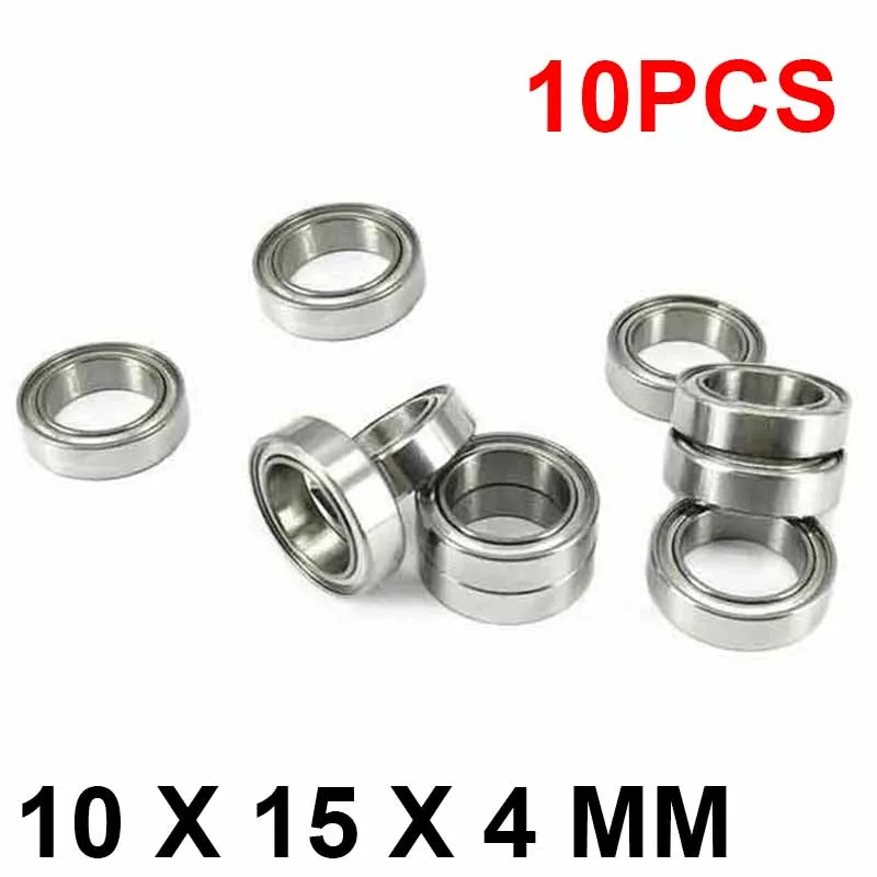 10pcs/lot 6700ZZ High Quality Steel Metal Shielded Ball Bearings Thin Wall Roller 10x15x4 mm