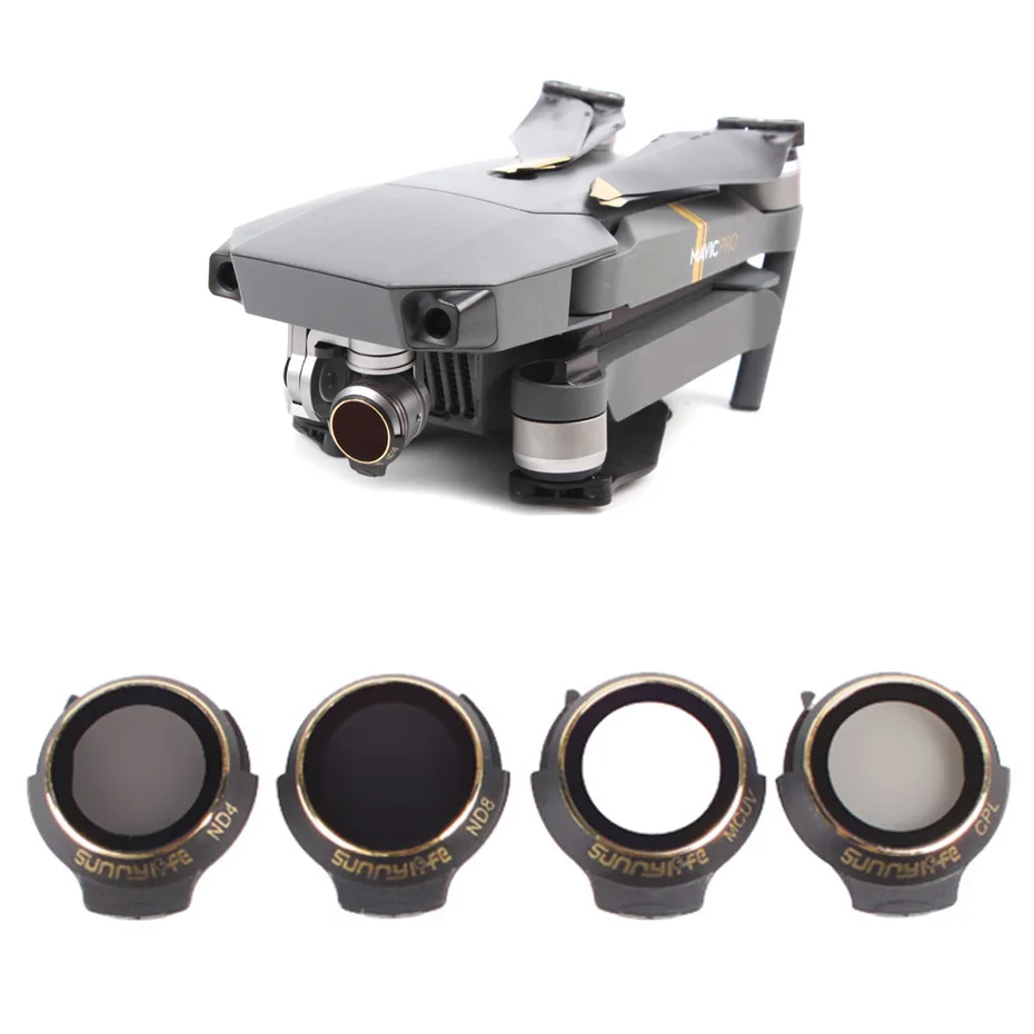 Gimbal Camera Lens For DJI MAVIC PRO/PLATINUM Drone Filter HD ND4/8/16/32 CPL UV 