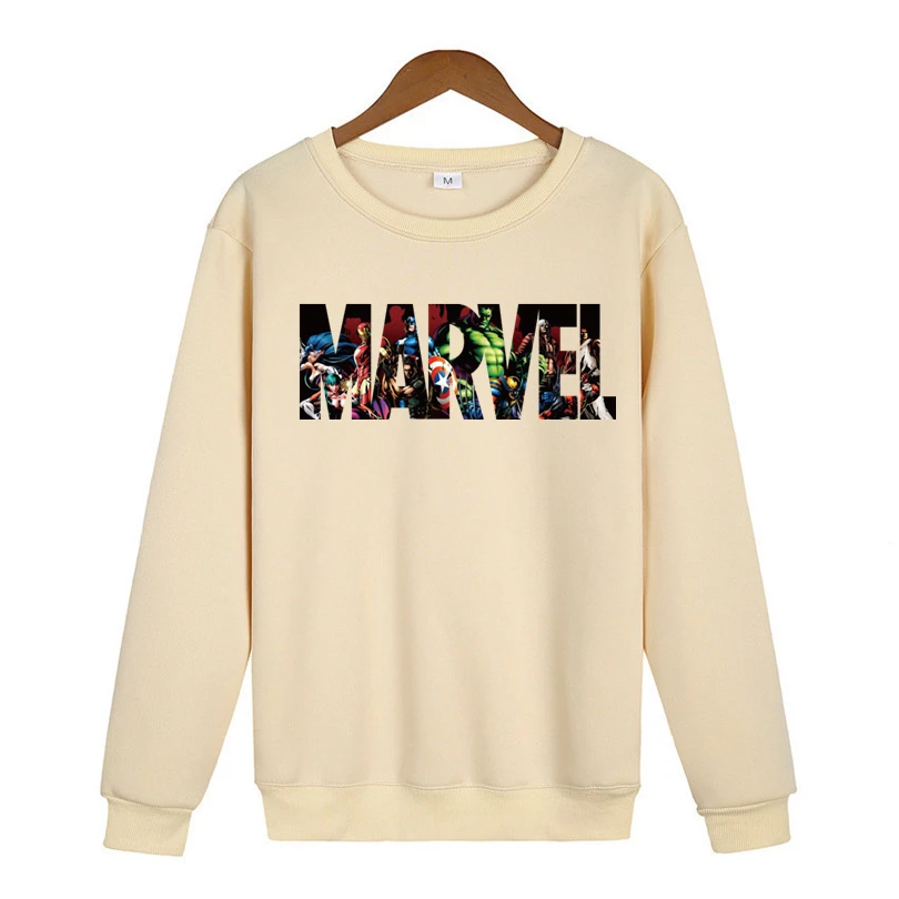 Толстовки Hombre MARVEL Sudaderas в стиле хип-хоп для мужчин s/Madam бренд с буквенным принтом пуловер с капюшоном Толстовка приталенная мужская Толстовка
