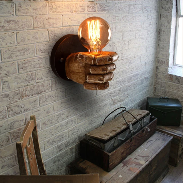 Klassieke Hars Vuist Muur Lampen Gang Lichten Woonkamer Slaapkamer ... Klassieke Hars Vuist Muur Lampen Gang Lichten Woonkamer Slaapkamer ...
