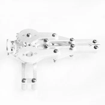 

aluminum alloy 6 DOF Mechanical Robotic Arm Clamp Claw & Swivel Stand Mount Robot Kit for Arduino Drop Shopping