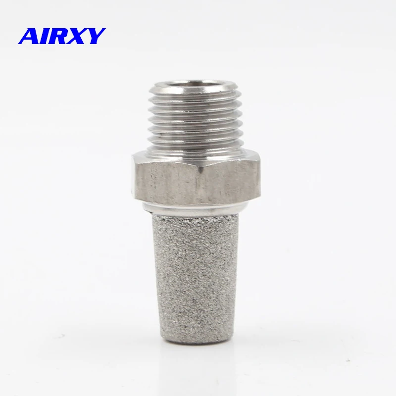 2 шт./лот 1/8 &quot1/4&quot 3/8 &quot1/2&quot 3/4 &quot1&quot BSP Мужской Пневматический Глушитель 304/316 из