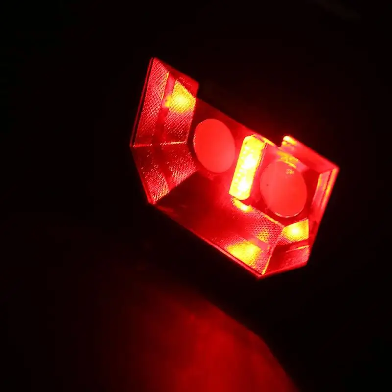 Портативный 3 цвета потолочные светильник Фонари 6 режимов USB Перезаряжаемые COB рабочий светильник безопасности Предупреждение безопасности лампа на открытом воздухе точечный светильник