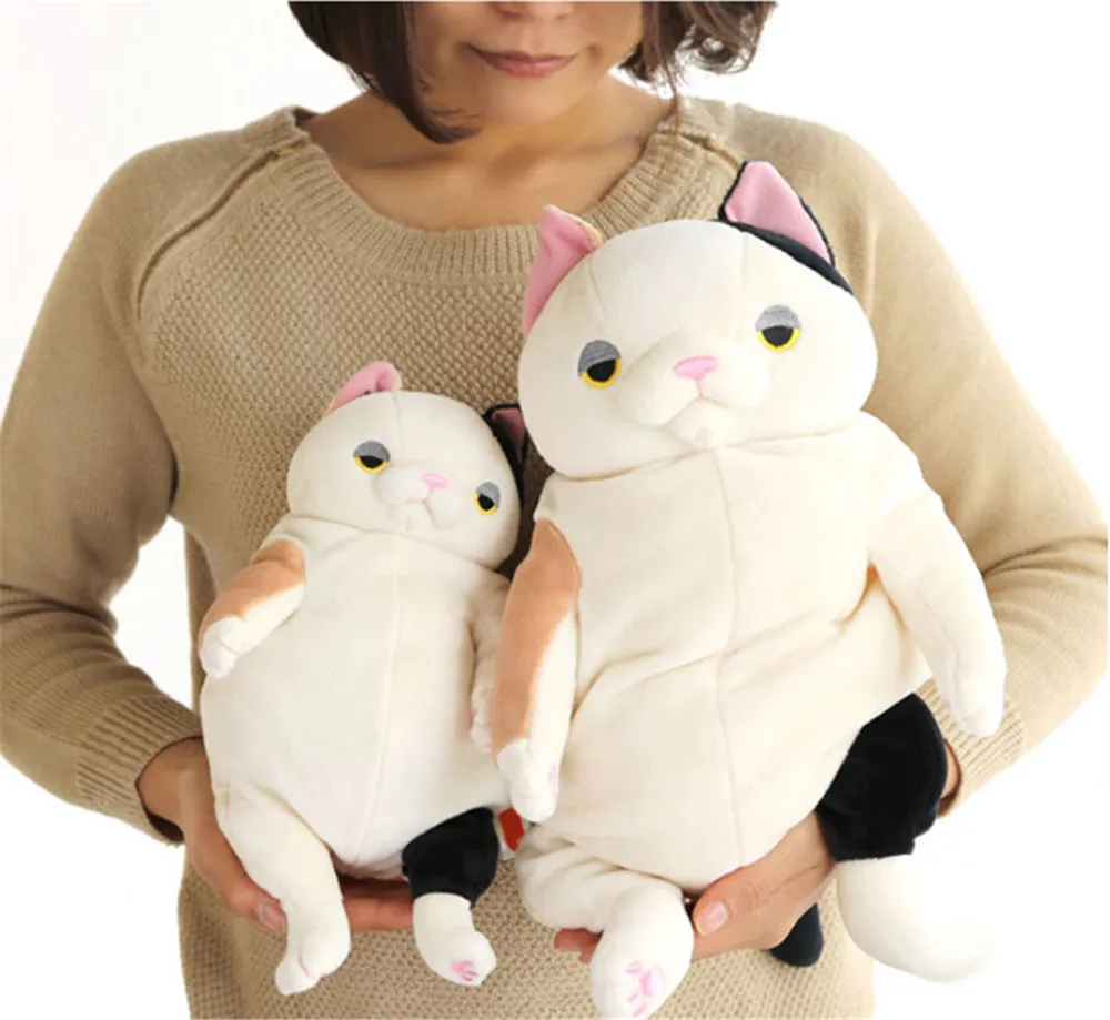 new pop anime cat plush toys big stuffed ugly animals cats doll5