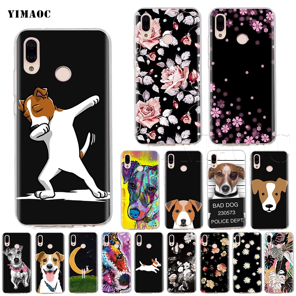 

YIMAOC Jack Russell Terrier Silicone Case for Huawei Honor Mate 20 6a 7a 8x 7c 7x 9 10 Nova 3i 3 Lite Pro