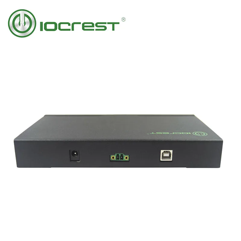  IOCREST USB 2.0 zu 4 ports serielle rs422 rs485 DB-9 konverter adapter Multiplier USB ZU RS485 Hub 