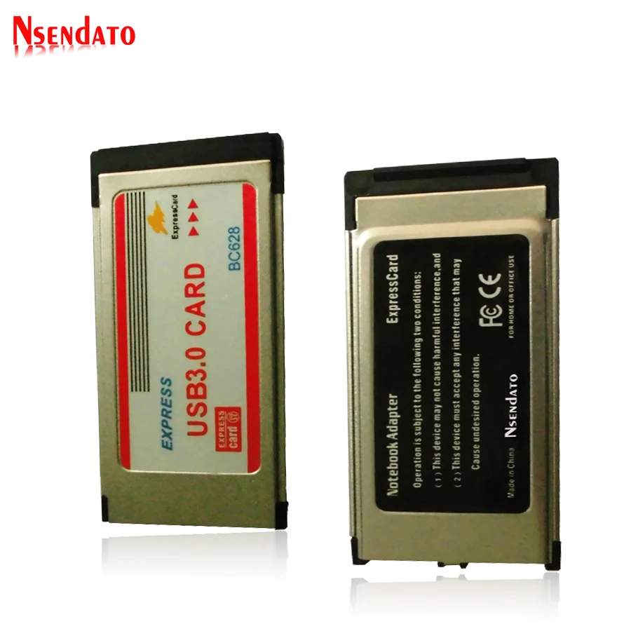 BC628 express Card, ExpressCard 34 54 мм до 2 портов скрытый внутри USB 3,0 адаптер конвертер USB3.0 плата расширения
