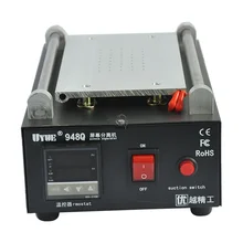 948Q встроенный насос вакуумный металлический корпус стекло ЖК-экран сепаратор машина Макс 7 дюймов