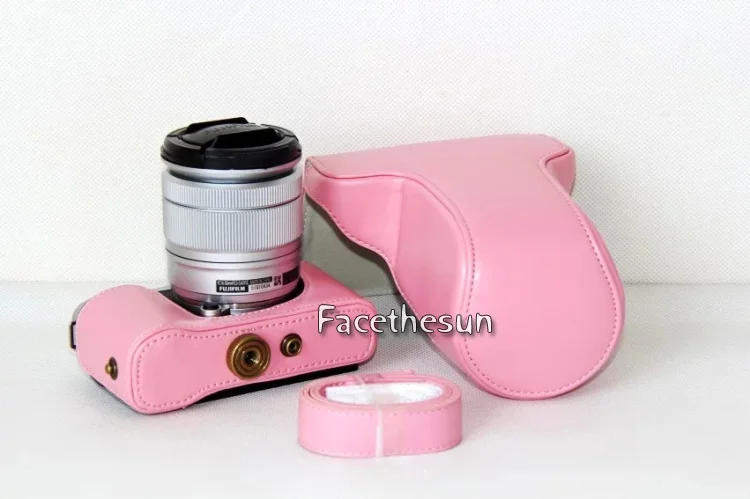 PU leather camera bag fuji -25