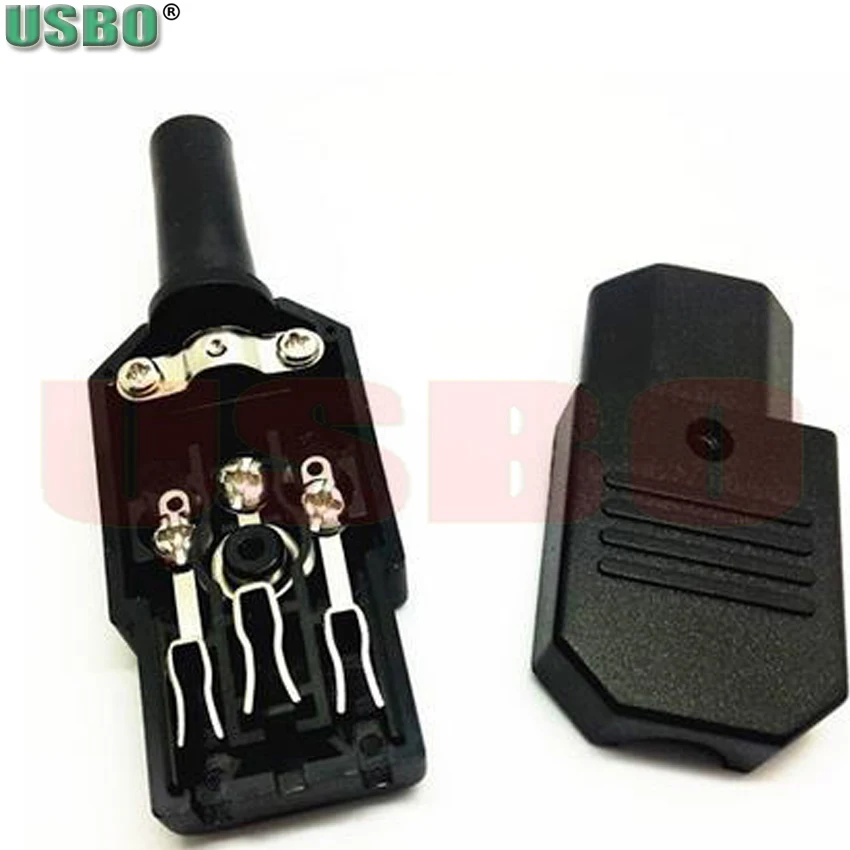 Сетевой кабель IEC320 C13 C14 10 А 250 В|Электрические вилки| |