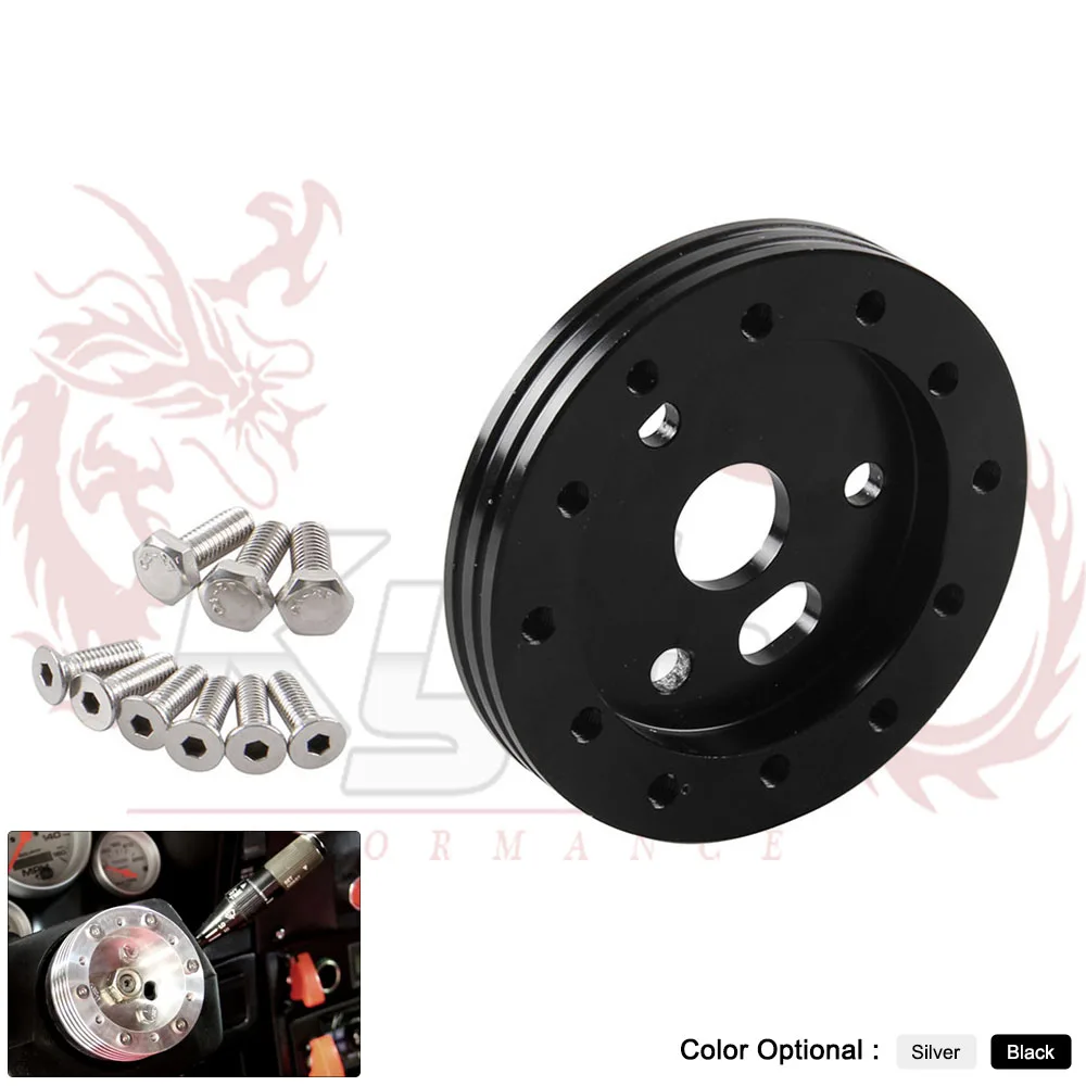 0.5" Hub for 6 Hole Steering Wheel to fit Grant APC 3 Hole Adapter Boss