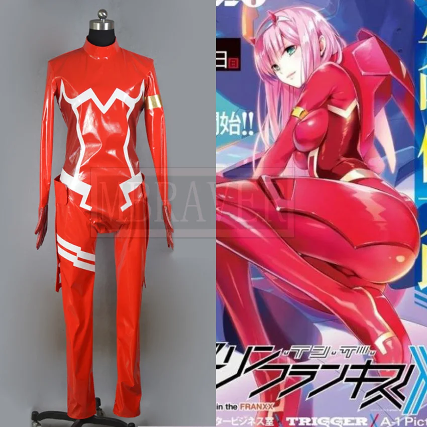 

Zero Two Darling in the Franxx 02 Combat Suit Cosplay Costume Custom Made