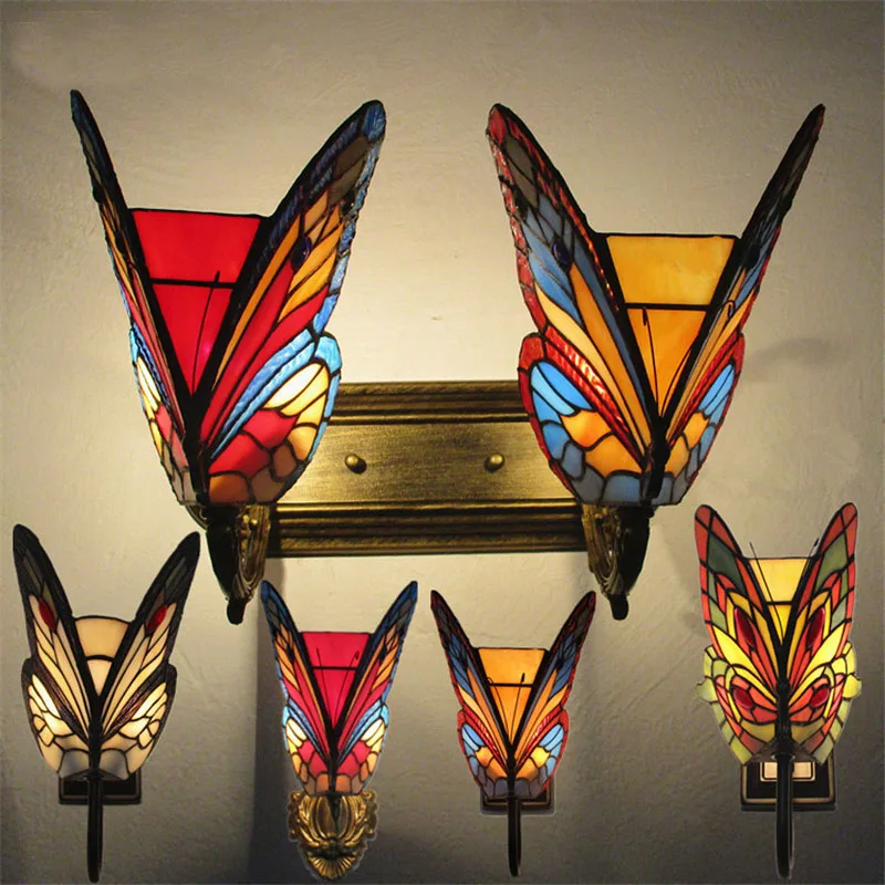 FUMAT-Butterfly-Wall-Lamps-Art-Stained-Glass-Shade-Light-For-Living-Room-Bedside-Indoor-Lights-Fixtures (4)