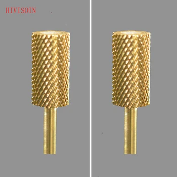 

3 - Way -HIVISOIN Carbide Nail Drill Bit - Gold